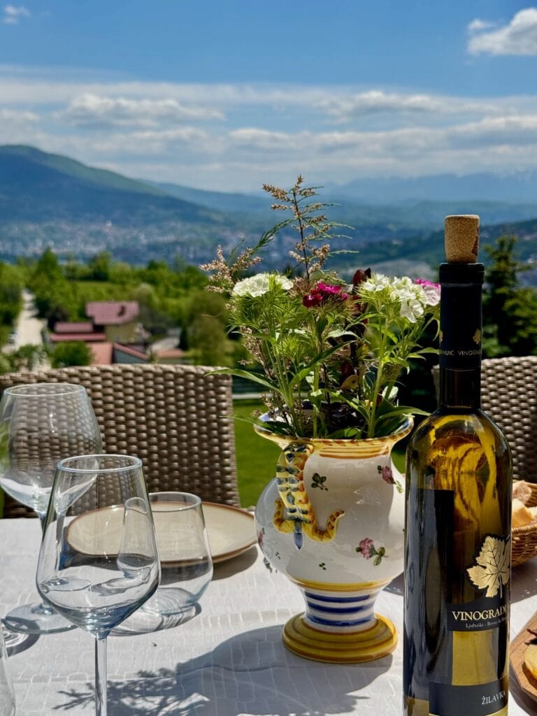 Sarajevo table: flavours & views above the city
